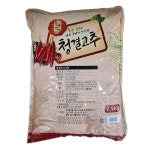 청양식품 고추왕국 청결초 양념용 2.5kg 고운 혼합 조미료 대용량 식자재 업소용 식당용 : 곰소할인마트