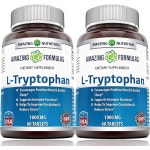 어메이징 뉴트리션 L트립토판 1000mg 60정 x 2팩 엘트립토판 : 양코코리아