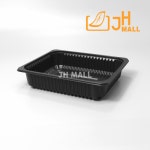 실링용기 JH 23195 흑색 족발 보쌈 밀키트 배달포장 : 정희팩