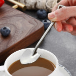 와우카페 삽모양 티스푼 5p세트 세모 커피수저 스텐티스푼 : 취향중개소