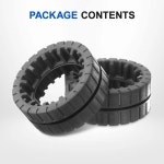 휠커버 리폼 다마르니기 나혼산 로봇 진공 청소기용 휠 타이어 스킨 커버 미끄럼 방지 iRobot Braava Jet M6 6110 6012 6112 6113 : 샵오오