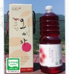 [유기농오미자,유기농원당/2년 저온숙성] 문경 유기농오미자청 1.8L : 오빛고운농장