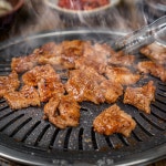 장승포삼오정 양념 생 돼지갈비 국내산 냉장 수제갈비 포장 : 삼오정 참숯 숯불갈비