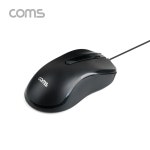 Coms USB 유선 광마우스 / 옵티컬 마우스 / 사무용 마우스 / 경제형 JD169 : 레알몰 스토어