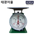 태광산업 기계식지시저울 TK-30K (최대 30kg) 아날로그 바늘저울 : GS 쇼핑몰