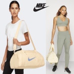 나이키 짐클럽 더플백 페일 옐로우 바닐라 24L 헬스가방 요가가방 축구가방 : 스타일바이선