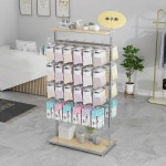 양말 양면진열대 속옥 쥬얼리 스탠드 행거 디스플레이 40x40x135cm 화이트 : 브릿지 해외대행