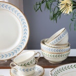 시라쿠스 로렐 공기대접 2P 세트 그린 블루 밥그릇 국그릇 : 프리베테이블