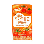 [자연드림] 토마토당근한모금 (190ml x 24입, 1박스) (맞춤 스티커 제작) / 과일 주스, 과채 음료, 아기 주스, 건강 음료 : 교육지원커머스