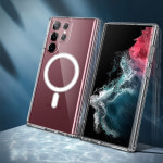 갤럭시S 맥세이프 실리콘 젤하드 하이브리드 케이스 UTR-10603 투명, 갤럭시S26 : 태블릿마켓