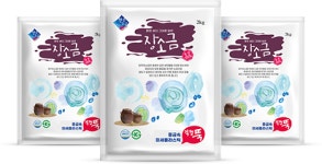 한주장소금 2kg 한주소금, 장소금, 절임 소독, 정제염 : 와우식자재