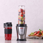 키친플라워 쿠킨 트라이탄 고속 파워 믹서기(실버) KEM-KD910CP (텀블러2개 포함) : 남양키친플라워