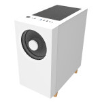 마이크로닉스 우퍼 미니 PC케이스 EM1-Woofer 화이트 : 마이크로닉스 총판