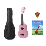 소프라노 우크렐레 방과후 우크렐라 초등 연습용 우쿨렐레 성인용 우쿠렐레 세트 핑크하트 : 우주 생활마켓