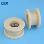 H1056-31 2개  로딩 H 그루브 형 6200zz PA66  베어링 롤러 휠 105631mm 가이드 와이어 트랙 풀리 : 카리컴퍼니