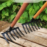 잡초제거기 쇠갈퀴 생강 토란 양파 캐기 농기구 곡괭이 낫 : 제이앤상점