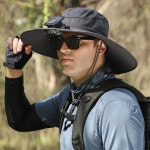 남성 골프모자 벙거지 여름 햇빛가리개 야구모자 낚시 : 댄스올라잇