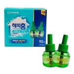 해피홈 리퀴드 훈증기 리필 90일 액체 전자 모기약 모기퇴치 : 데이아즈