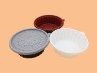 FP 195파이 칼국수,냉면용기(대) 400개 세트 : 우남포장