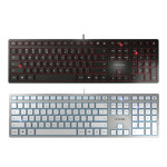 주식회사 유나소프트 | 체리 KC6000 펜타그래프 키보드 무소음 풀배열 사무용 슬림 (블랙,실버) : CHERRY 체리키보드