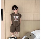 바로배송 댕댕 핀턱 나시상하세트 여름옷 외출복 남아 여아 데일리 등원룩 남매 유아 마실룩 : 꼬모도블랑