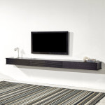선반여왕 벽걸이 TV거실장 티브이다이 티비선반 블랙 2200mm : 미래에스엠