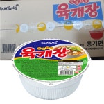 삼양 육개장 사발면 86g 24개 : 뚱이슈퍼