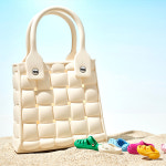 비치비치백 4색상 EVA 가방 여름 바캉스 해변 수영장 물놀이 가방 젖지 않는 방수 비치백 방수팩 꾸미기 파츠 : 에이블팩토리