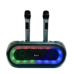 음향기기 거실 블루투스 무선 스피커 버스킹 휴대용 노래방 마이크 스피커 라디오 USB : 털보만물상회