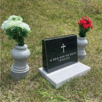 그레이스톤 수목장 평장 묘지 산소 비석400mm : 그레이스톤 비석