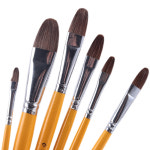 미술용품 아크릴붓 미술붓 6개세트 : 제이에스공구