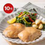 흑닭 바로먹는 닭가슴살 갈릭 100g 10팩 : 흑자헬스마켓