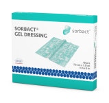 솔박 겔 드레싱, Sorbact Gel Dressing, 7.5 x 7.5 cm, 1Box(10장) : 쥬디스코퍼레이션