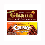 롯데 가나마일드 초콜릿 34gX12개 : 싸군과자몰