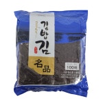온정원 명품 김밥 김 100매 220g 국내산 고급 원초 무조미 대용량 식자재 업소 가정 : 곰소할인마트