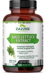 zazzee 상추 락투신 500mg 120비건캡슐 4달분 : 패밀리허브