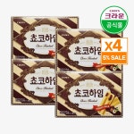 크라운 쵸코하임 142g x 4개 : 크라운제과 공식몰