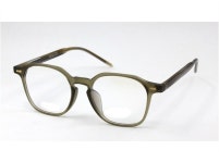 뿔테안경테 카키 그레이안경 E172201 : 클릭안경