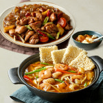 애슐리 당면듬뿍 안동 찜닭+해물 누룽지탕 (총 4인분) : 애슐리 홈스토랑