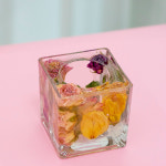 부케캔들 만들기 부케 말리기 선물 웨딩 향초 린넨 DIY : 코코달링