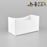 무지 햄버거 트레이  에그토스트 트레이 스콘 쿠키 호떡 감자튀김포장 디저트 포장용기 (1000개) : 용기는요기