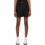 가니 블랙 Drapey 반바지 F7849 Black 231144F088012 : 페칭