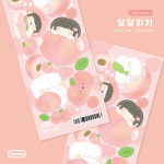 [하이고미] 달달피치 스티커(on) : with 플레이