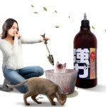 5배업 1L 길 고양이 기피제 접근금지 비둘기 쥐 화단 주차장 퇴치제 : 편리미엄샵