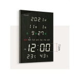 벽걸이시계 LED 디지털 전자 인테리어 거실 벽시계 : 구디코코 GUDICOCO