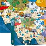 퍼즐마을 퍼즐라이프 100P 개구쟁이 스머프 AL5204 조각퍼즐 만화 끼우기 그림맞추기 : 퍼즐마을 경상지사