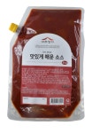 닭발소스 매꼼한 닭도리탕 닭꼬치 불닭 국물닭발양념 식당업소용 식자재 대용량 2kg : 초이스 리샵