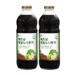 바로푸드 4320시간 발효액 숙성 저온착즙 베트남 레알노니 원액 주스 1L 2병 : 올바로푸드