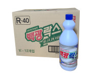 백광락스 소독표백제 1L 1개 : 만성 청소용품및안전용품