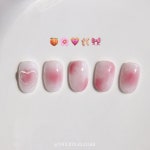 요거트네일 치크네일 그라데이션 볼터치 아트 : 위치비